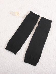 1pc Y2K Striped Knitted Arm Warmers For Teens (12-16 Years Old) | Cute & Cool Girls Daily Versatile Arm Sleeves