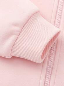 Balabala Tween Girl' Spring Jacket 2026 Soft Lightweight Casual Outerwear For Boys & Girls - White Red - View 7