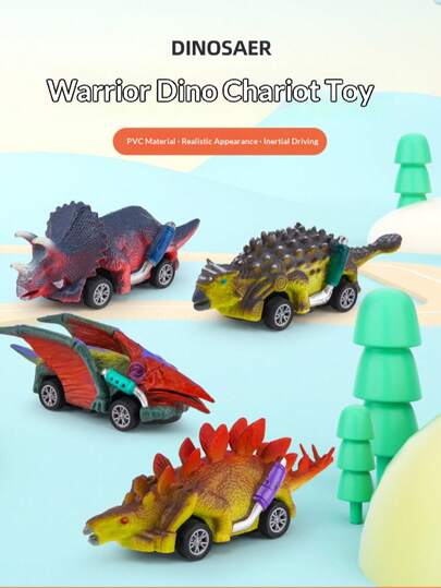 Realistic Dinosaur Toy Car - Viral Dinosaur Toy Car - Realistic Model Decor - Parent-Child Interactive Toy - Back To School Prize - Outdoor Sand Toy - Sharing Gift - Dinosaur Lover Collection - Holiday Birthday Gift - Hands-On Ability Training - 2-In-1 Dinosaur Car Model - Creative Toy Car
