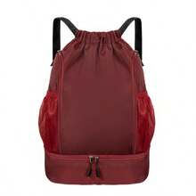 SEYATULLH Spacious Fitness Backpack, Adjustable Drawstring Design, Lightweight For Casual Use