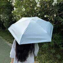 Capsule Sun Umbrella Female Sunscreen UV Protection Sun And Rain Umbrella Two-In-One Mini Five-Fold Ultra-Light And Compact Portable For School,Office,Household,Travel, Back To School Supplies Valentine DAY, Valentines Wedding, Birthday, Umbrella, Umbrella For Rain, Summer, Umbrella Folding, Rain Gear, Umbrella For Women,Fall Decor - 3 - Xem 1