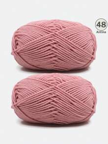 1/2支 5股混色乳白色腈纶纱线，50克/支，柔软多用途，中等粗细的乳白色纱线 - 非常适合手工编织、手工织造、DIY工艺品，可用于DIY钩编包、手提袋、围巾、帽子、毛衣、衣服、拖鞋、鞋子、玩偶、靠垫、钩编毯子、手工钩编项目、DIY小礼物、情人节礼物。