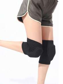 1只装，户外运动，舞蹈，排球，跑步，瑜伽，跪姿，防撞，加厚保暖海绵护膝，运动护膝，适合日常训练防护、瑜伽、健身 - 彩色 - 查看 4