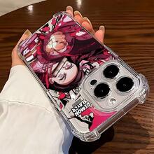 Funda para teléfono: Funda de moda Anime - Compatible con 17, 16e, 16, 15, 14, 13, 12, 11, Pro X XR XSMAX 8, Plus| Cubierta trasera suave transparente antigolpes17  17promax - transparente - Ver 3