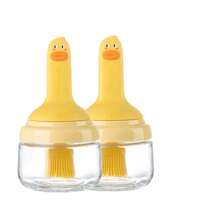 1pc/2pcs 6.42 Oz Newly Upgraded Second-Generation Lock Design Oil Brush Bottle Leak-Proof For Sauces, Egg Liquids, Olive Oil, Garden Barbecue Tools - Multicolor - View 15