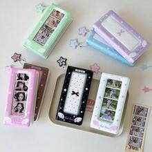 Album ảnh INS Star Wings in hình 4 ô, sổ đựng ảnh sáng tạo 40 ngăn, sổ lưu trữ thẻ thần tượng, sổ đựng hóa đơn. - Nhiều màu - Xem 8