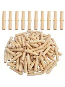 50张复古卷轴纸，迷你许愿纸，情人节、生日、周年纪念日装饰及礼物，生日祝福礼物，情人节浪漫惊喜，毕业纪念品 - 卡其色 - 查看 5