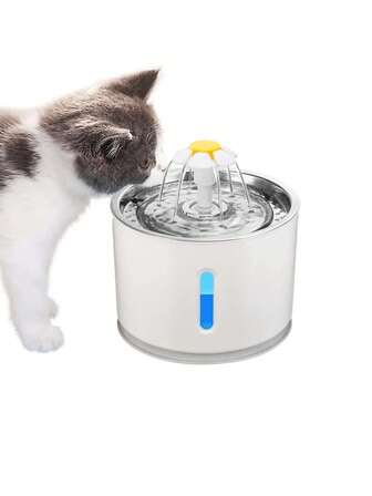 1pc Smart Pet Water Dispenser, Suitable For Cats And Dogs, Water Feeder With Comprehensive Purification For Healthier Drinking