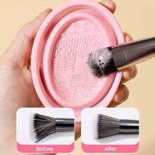 30pcs Makeup Brush Set, All-In-One Beauty Tools Kit Including Blush Brush, Powder Brush, Eyeshadow Brush, Makeup Sponge, Makeup Remover Puff, Brush Cleaning Bowl, Cosmetic Bag, Suitable For Daily Facial Makeup