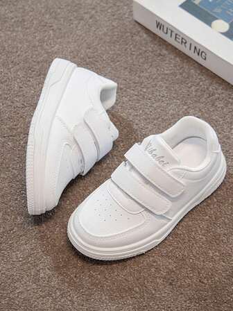 Kids' Fashionable Solid Color Casual Comfortable Soft Breathable Non-Slip Slip-On Unisex Sneakers