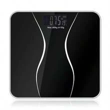 SOKANY 396lbs Capacity Smart Electronic Bathroom Scale, Battery Powered (2 AAA Batteries), With Temperature Display And High-Definition LED Display, Single Button On/Off, Auto On/Off, Tempered Glass Material. Suitable For Home And Gym Use, Essential For Fitness And Weight Loss. - Multicolor - View 14