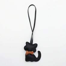 Mặt dây chuyền len hình mèo dễ thương độc đáo, được làm thủ công, phụ kiện trang trí cho túi xách, lý tưởng cho người hâm mộ anime, người yêu thích sổ kế hoạch, phụ kiện móc khóa. - Nhiều màu - Xem 10