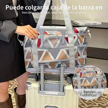 Rolling Travel Bags - Light Grey - View 7