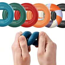 Silicone Finger Gripper Ring Hand Muscle Strengthener Ring Wrist Finger Trainer Exercise Carpal Expander Workout Fitness Device - Multicolor - View 1