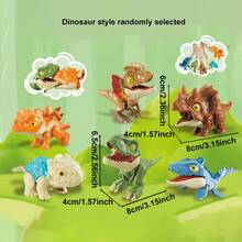Kids Dinosaur Model Toy Random Kids Puzzle Dinosaur Toy Exercisable Kids Cognitive Ability Is The Preferred Gift For Boys