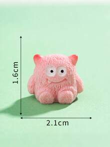 Cute Monster Figurine, Creative Micro Landscape Decor Accessory, Suitable For Desk, Bedroom Window, Living Room Shelf Decoration, Delicate Desktop Ornament, Multi-Scene Home Decor - Multicolor - View 9