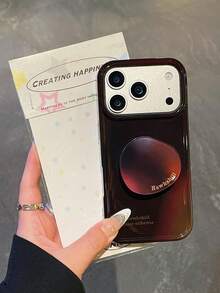 Ốp điện thoại Amber Aesthetic tương thích với iPhone 15 Pro Max, 14 Pro, 13, 12 Pro, 11, Creative & ốp bảo vệ dành cho nữ của Apple 14. - Đen và đỏ - Xem 8