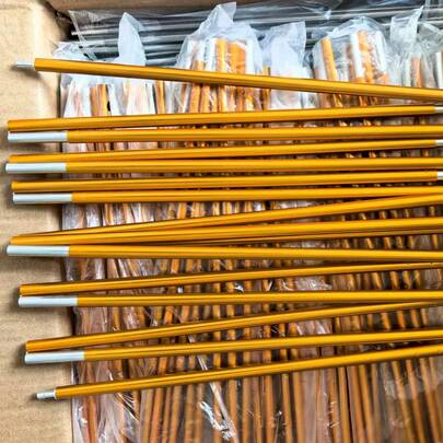 1 st 11 mm tältstänger i aluminiumlegering, reservdel 512 cm, 520 cm, 584 cm för camping, tältstång, tältstödstänger, camping