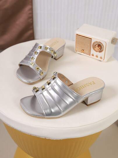 Giày mùa hè thời trang đế dày cho trẻ em, kiểu dáng mới, thanh lịch, tối giản, chất lượng cao.