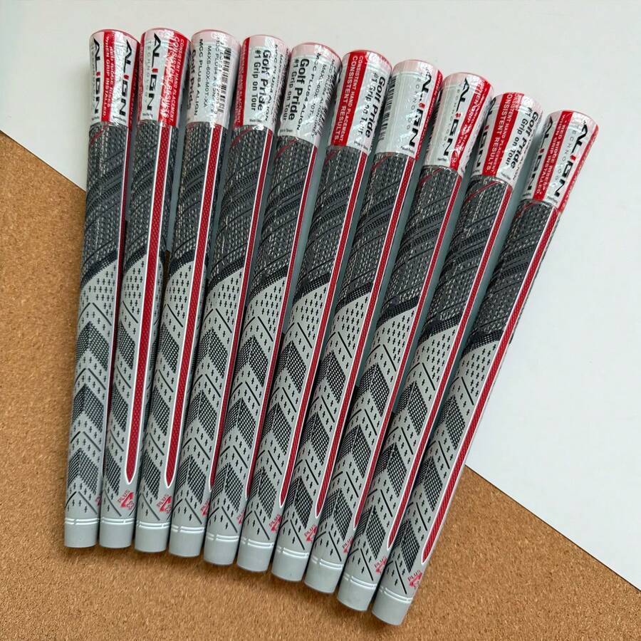 Golf Grips Standard Midsize Gray 10pcs
