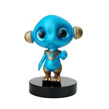 1pc Cute Alien Figurine - Various Styles Novelty Desktop Decor & Room Accessory - Collector/Cool Gift - Multicolor - View 13