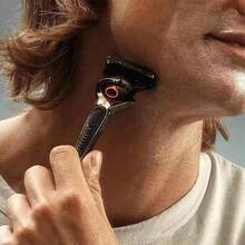 Juego de 48 cuchillas de repuesto para hombres con mango - Cuchillas de acero inoxidable ultra afiladas para un afeitado suave, funciona con mangos de maquinilla estándar, cuchillas desechables a granel para afeitar la cara, la cabeza y el Body - Juego de 48 piezas - Ver 9