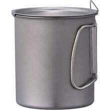 Snow Peak Trek 700 Titanium Mini Cookset - Plateado - Ver 2