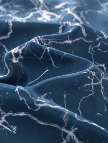 Men's Lightning Print Long Sleeve Zip Front Casual Baseball Collar Sports Jacket - Blue - View 3