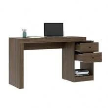 Techni Mobili Expandable Home Office Desk, Walnut - 1 - View 3