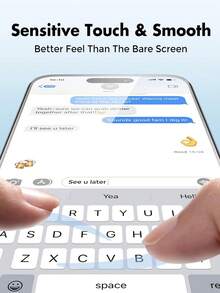 4PCS HD Anti-Fall Screen Protection Tempered Film Compatible With IPhone17/17Pro/17Promax/16/15/14/13/12/11/Xr/Xs/X//16Pro/16Promax Explosion-Proof Shatterproof Scratch Proof And Waterproof Glass Phone Toughened Film - Clear - View 6