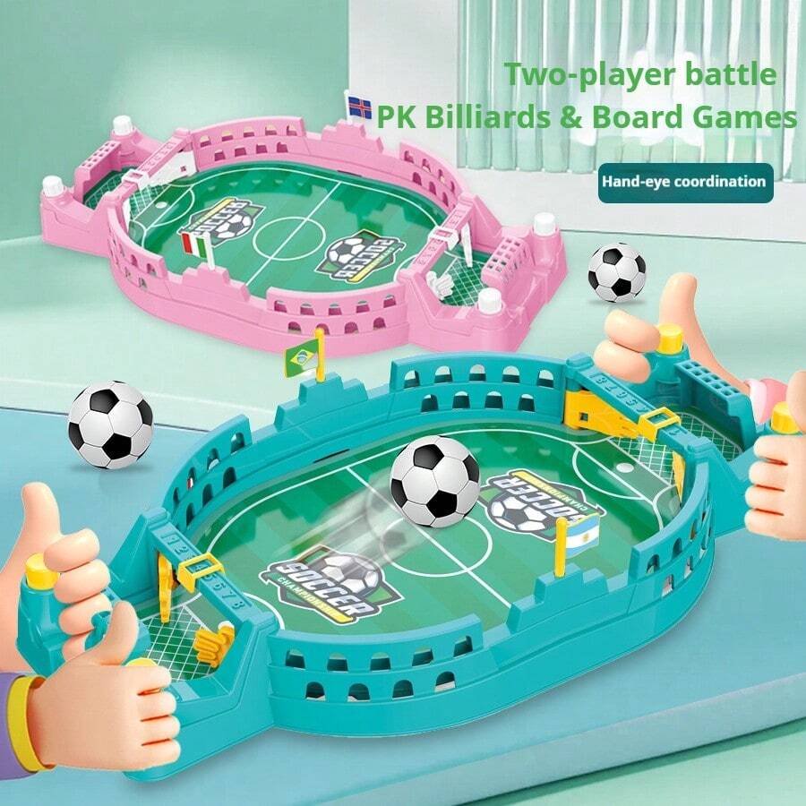 1 st 2026 Hett sålda bordsfotbollsspel, interaktivt skrivbordsspel för två spelare, present till pojkar - julklapp - perfekt present - födelsedagspresent - barnpresent