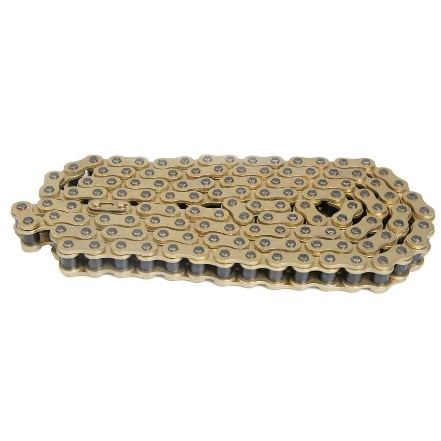 Motorcycle Chain Replacement for FT150 RC150 Steel 428x126H Black Coated Wear Resist Motorcycle Drive Chain - Dorado - Ver 1