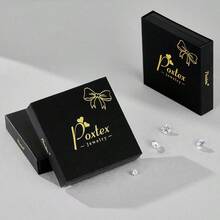 arete chapados en oro para mujer de moda 3 pares de aretes pequeños y bonitos para cartílago accesorios de moda regalo de joyería occidental - 12 Topacio Azul Creado Diciembre Oro - Ver 8