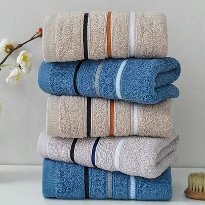 100% Cotton Towel, Thick, Soft, Highly Absorbent, Skin-Friendly, Suitable For Families, Adults, Children, And Couples