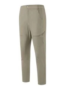 男士高品质多口袋纯色户外徒步工装裤，纯色战术裤，钓鱼裤，多功能战术裤，极简轻便战术裤，适合户外休闲穿着、高尔夫及其他户外活动