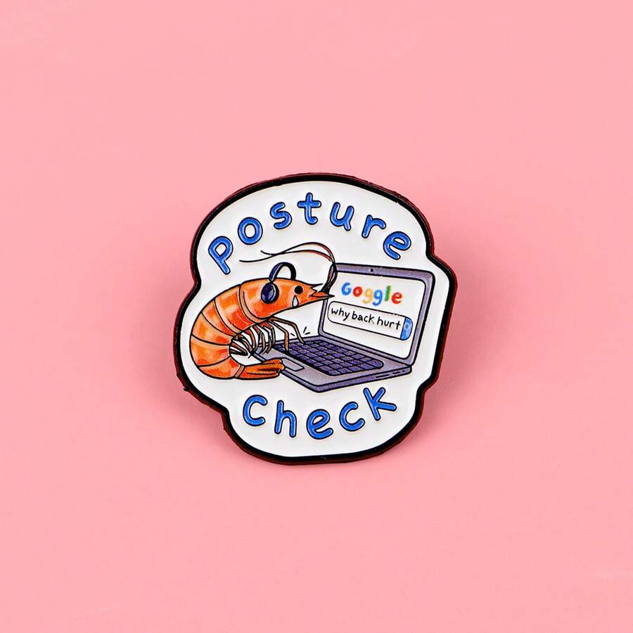 Enamel Brooch, Lapel Pin, Badge, Backpack Pin, Women's Brooch, Clothing Gift, Jewelry, Fashion Accessory - NR13079 - View 1