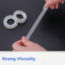 6/12/24/36 Rolls Clear Adhesive Tape - Premium Clear Gift Wrapping Tape, High Quality Transparent Tape, Suitable For Gift Packaging, Crafts, Shipping, As Well As Home, School And Office Use. - Clear - View 3
