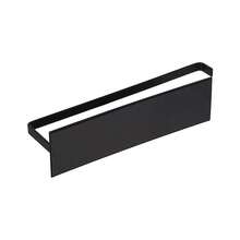 LIVINGANDHOME Living And Home Matte Black Magnetic Fridge Storage Rack Multi Pack Carbon Steel Iron Space Saving Organizer - Style-c 2-pack + Paper Towel Holder - View 5