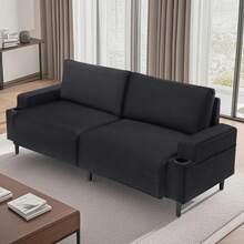 Sofas & Couches - Black - View 3