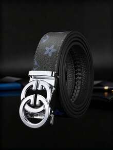 1 chiếc thắt lưng da thật in hình chữ "G" bằng hợp kim, khóa tự động, có thể điều chỉnh kích thước dành cho nam giới. Đây là một chiếc thắt lưng nam cao cấp phù hợp cho cả công sở và thường ngày, đặc biệt là khi kết hợp với quần jeans. Chiều dài thắt lưng là 47 inch, lý tưởng cho việc đi lại hàng ngày, các buổi gặp gỡ và trang phục công sở. Ngoài ra, đây cũng là một món quà tuyệt vời dành cho cha, bạn trai và người thân. - Bạc - Xem 1