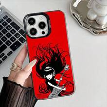 Funda de teléfono Comics Emily The Strange para 11 12 13 14 15 16 17 Pro Max Plus, protector de teléfono con revestimiento - z9 - Ver 10