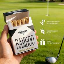 10个装高尔夫球架，趣味高尔夫球架，开放式设计，休闲生活配件，创意圣诞高尔夫礼物 - 彩色 - 查看 3