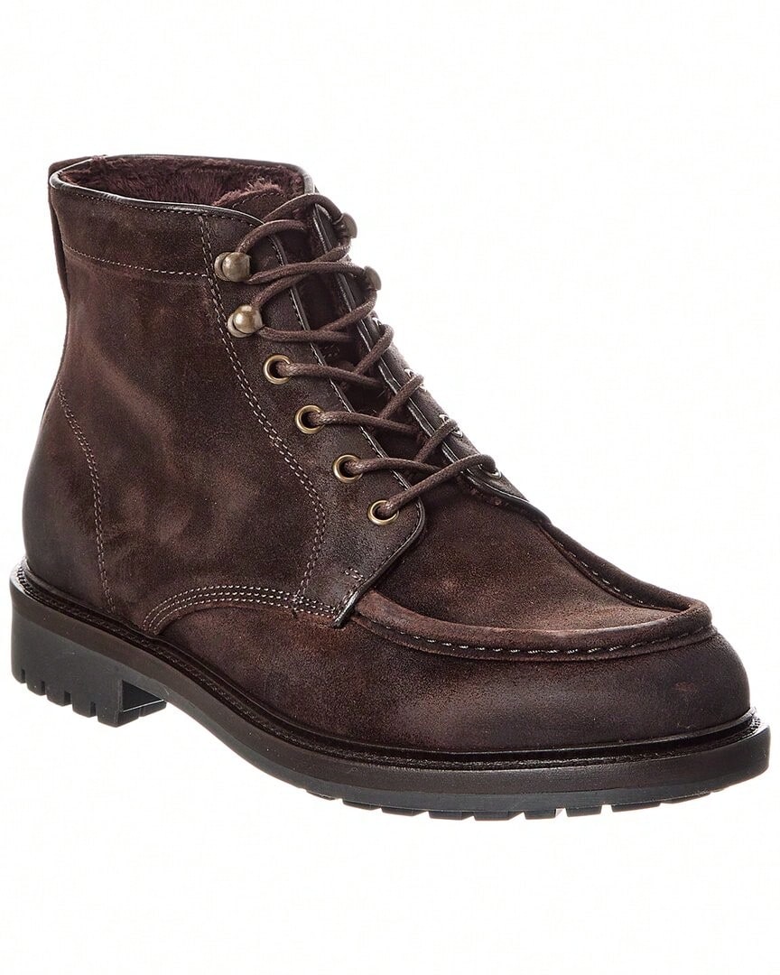 Bruno Magli Scotty Leather Boot - 棕色 - 查看 1