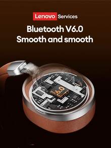 Lenovo 联想 LE602 新款时尚无线耳机，配备便携盒，大驱动单元，HIFI 高品质音效，超长续航，ENC 主动降噪，低延迟，适合运动、跑步、摄影、时尚穿搭，兼容智能手机和电脑，是馈赠佳品。 - 米色耳機+收納袋 - 查看 6