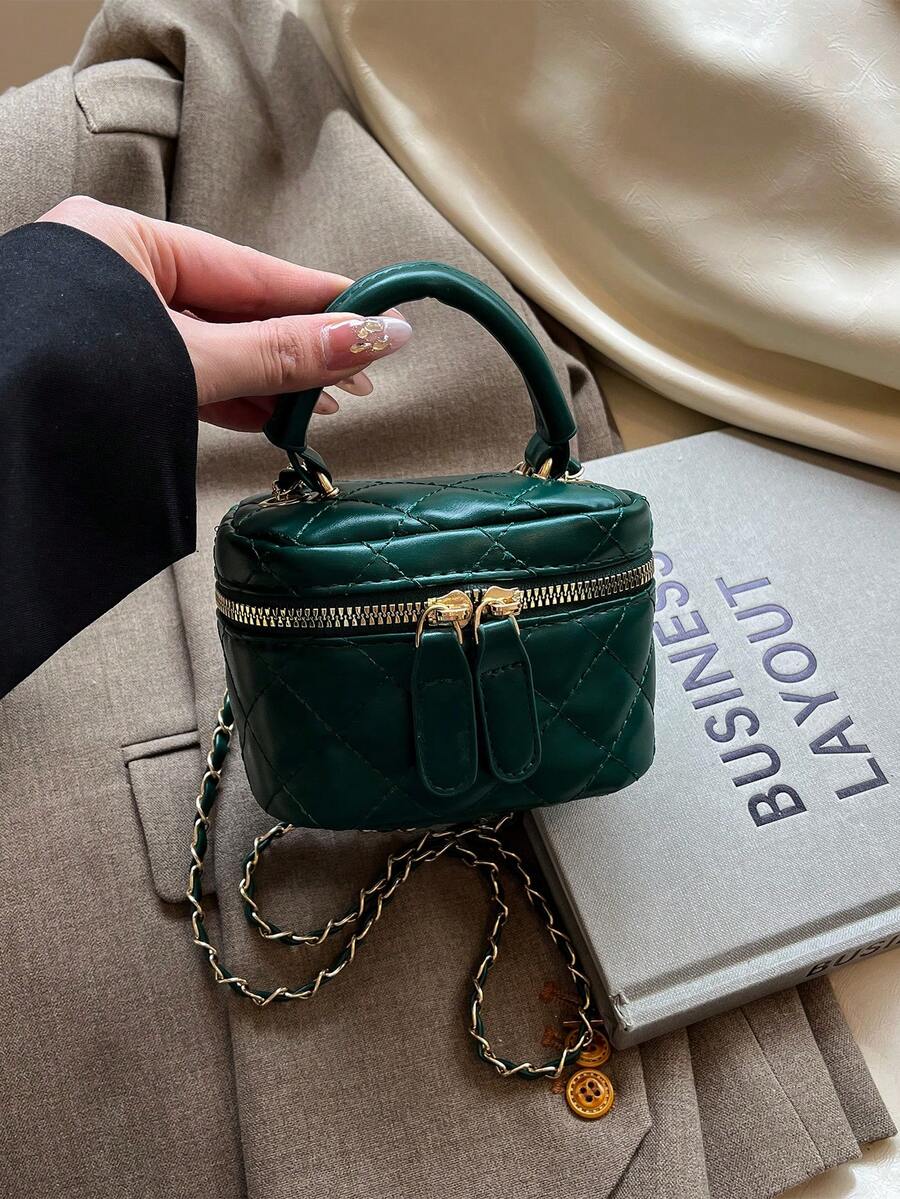 Lightweight Mini Bags, Chain Bags, Quilted Thread Bags, Handbags, Bucket Bags, Suitable For Teen Girls, College Students, And White-Collar Workers, Very Suitable For Offices, Universities, Work, Commuting, Outdoor Activities, Travel, And Outings
