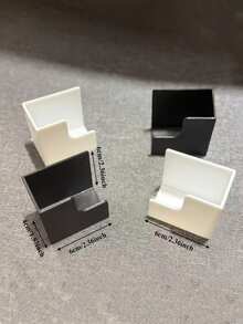 Bathroom/Kitchen Cabinet Storage Rack With Smart Scale - No Drilling Required, Includes Adhesive/Installation Accessories, White Modern Design, Weight Sensor, Durable Plastic, Space-Saving, Upper Shelf And Lower Storage, Suitable For Storing Toilet Paper, Towels, Medicine - Perfect For Small Bathrooms - Multicolor - View 4