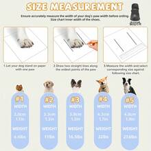 Dog Shoes Casual Hook And Loop Pet Booties Outdoor Dog Walking Shoes For Chihuahua Yorkie Bichon Frise - màu đen - Xem 7