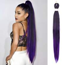 Braiding Hair Pre Stretched 32 Inch Braiding Hair No Itch Hot Water Setting Professional Synthetic Hair Extensions For Braids Daily Used - Multicolor - View 1