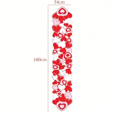 心形餐垫——浪漫烛光晚餐、求婚仪式、约会和家居餐厅装饰的完美之选 | 适用于餐桌、茶几和床头柜