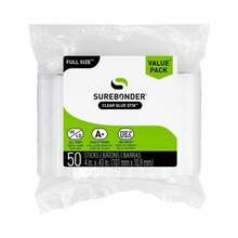 Surebonder Full Size All Purpose Clear 4" Hot Glue Sticks - 50 Pack DT-50 - ColorA - View 1